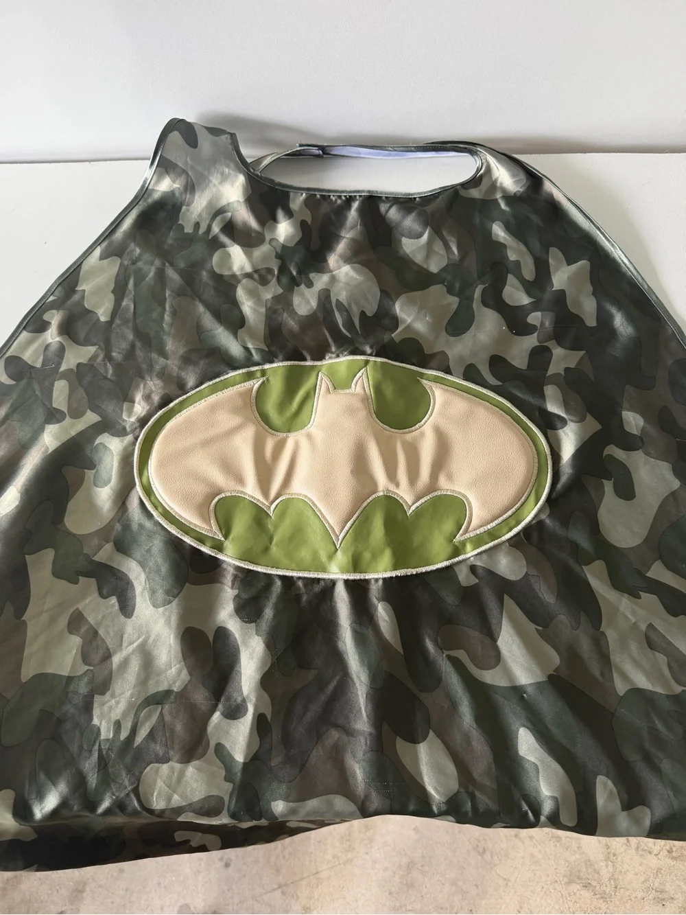 DC Comics Kids Camouflage Batman Cape - Green/Beige